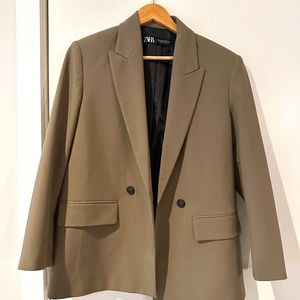 Olive Oversized Blazer
